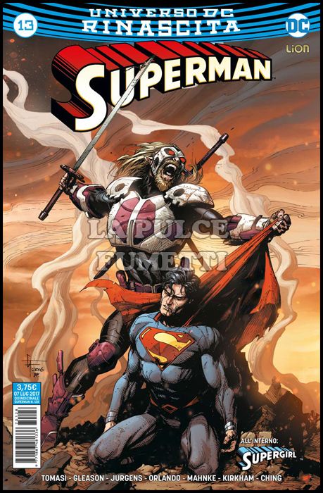 SUPERMAN #   128 - SUPERMAN 13 - RINASCITA